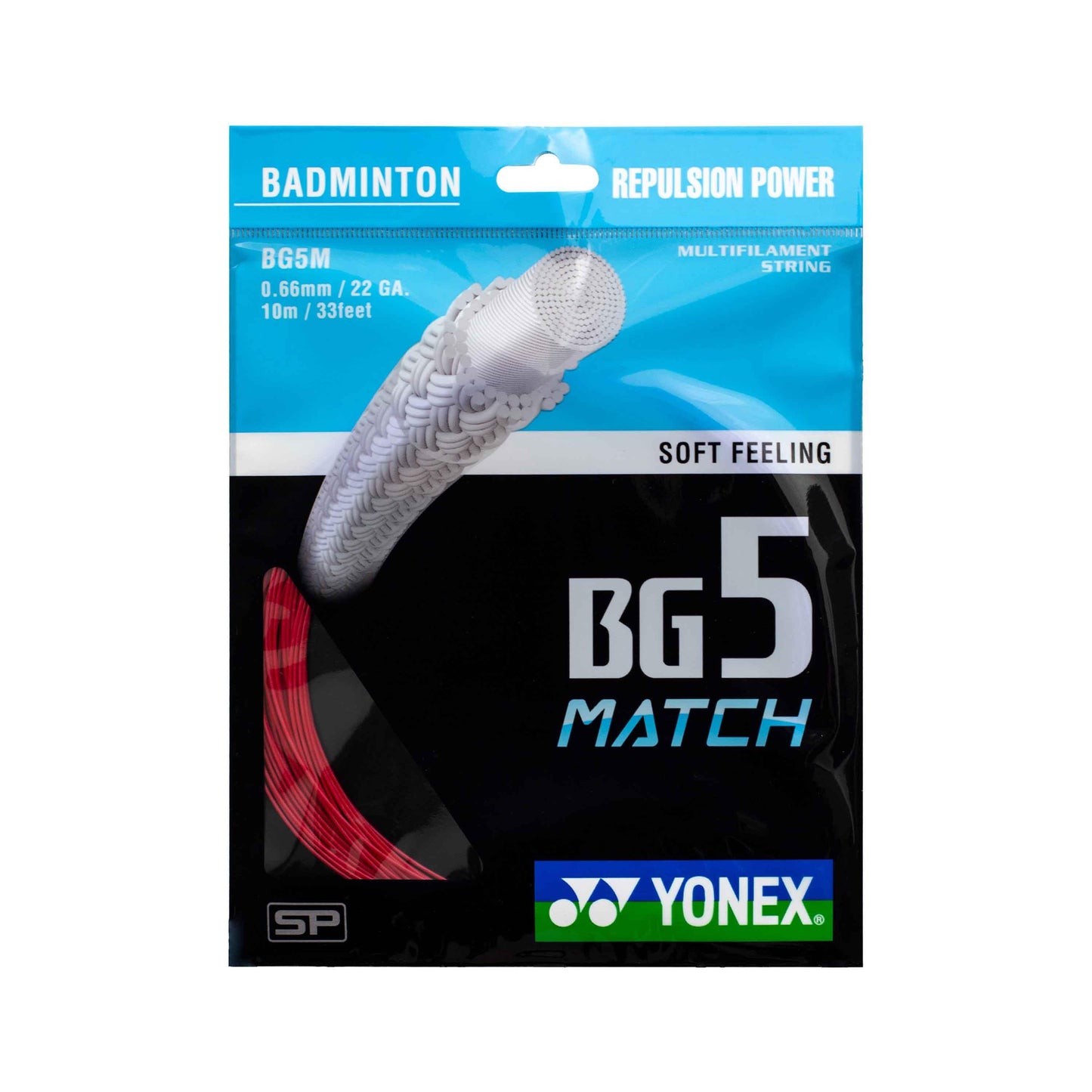 YONEX BADMINTON GUT # BG-5 MATCH BLACK