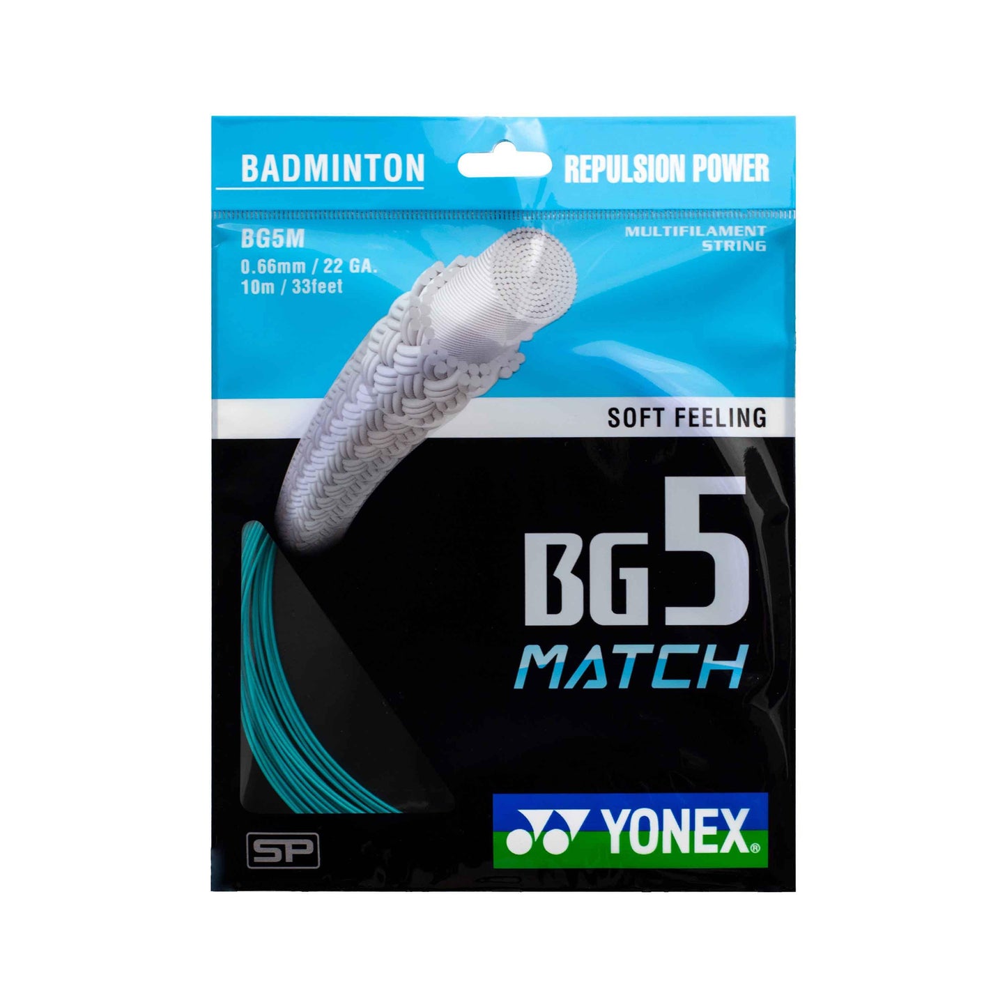 YONEX BADMINTON GUT # BG-5 MATCH BLACK