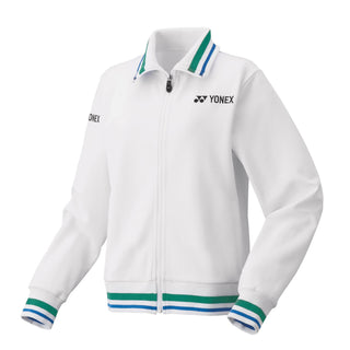 YONEX WOMENS WARM-UP JACKET # 57064AEX WHITE 3XL