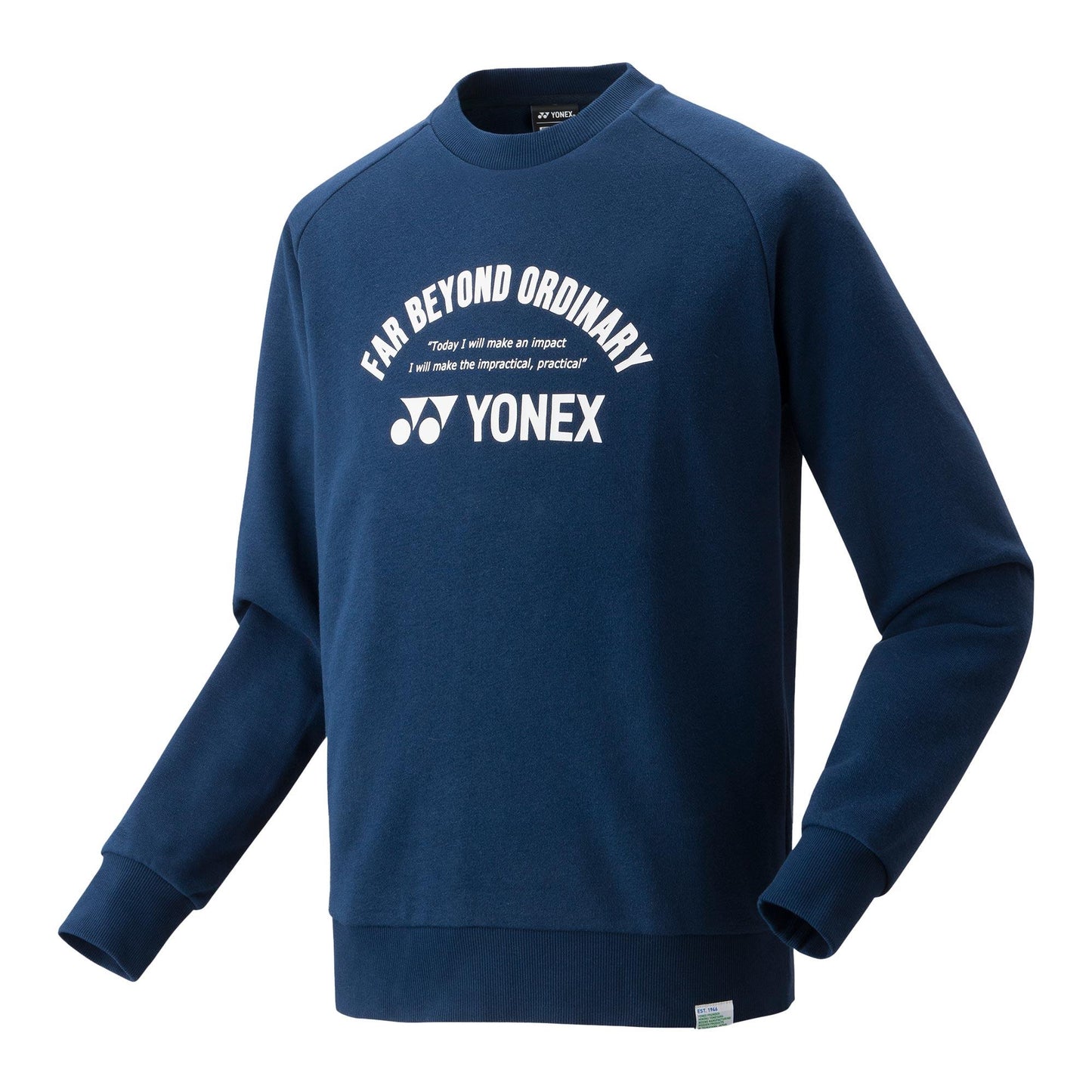 YONEX UNISEX 75TH ANNIVERSARY SWEAT SHIRT # 30072AEX GREY 3X