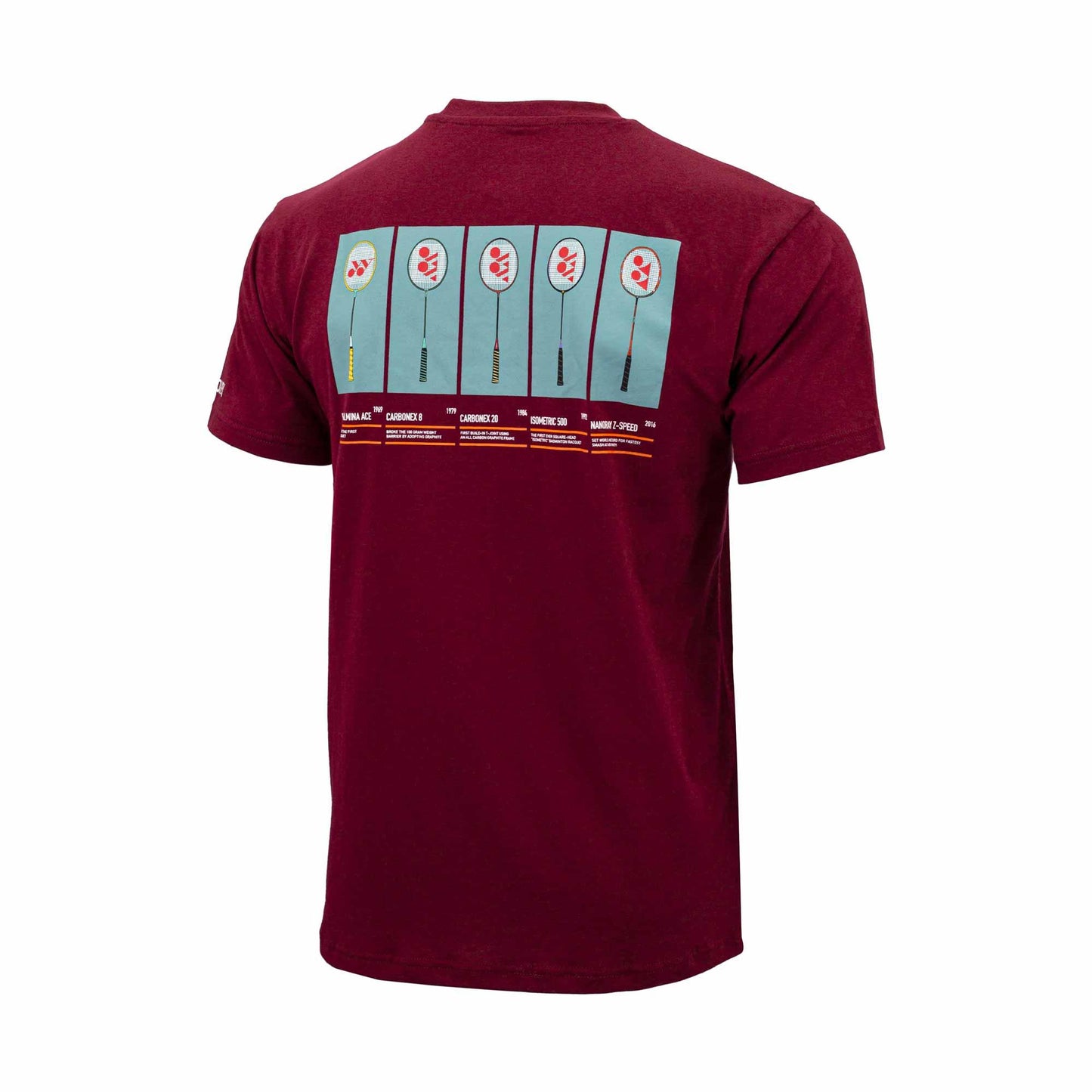 YONEX UNISEX 75TH ANNIVERSARY ROUND NECK T-SHIRT # 16558AEX