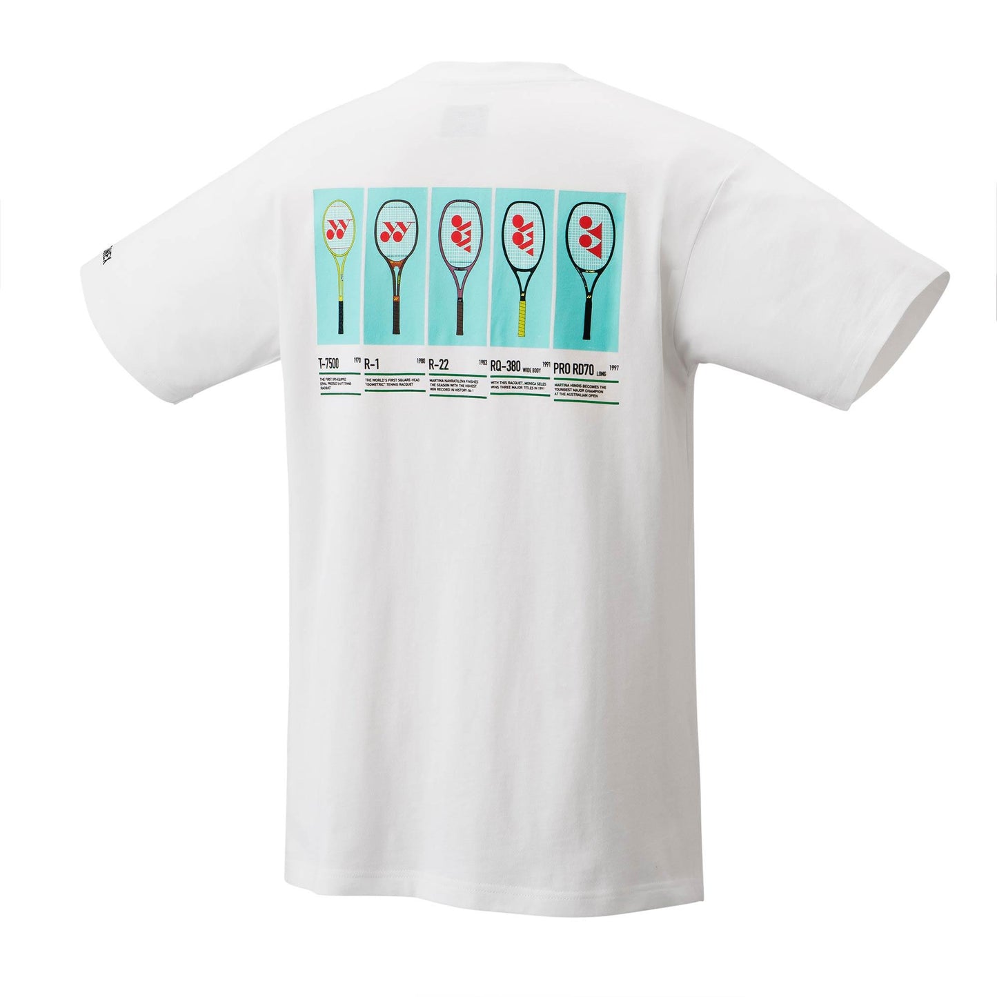 YONEX UNISEX 75TH ANNIVERSARY ROUND NECK T-SHIRT # 16559AEX