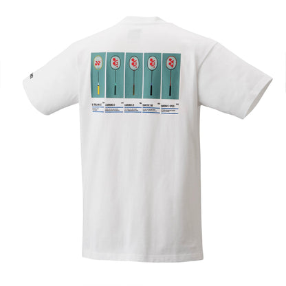 YONEX UNISEX 75TH ANNIVERSARY ROUND NECK T-SHIRT # 16558AEX