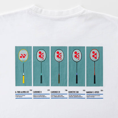 YONEX UNISEX 75TH ANNIVERSARY ROUND NECK T-SHIRT # 16558AEX