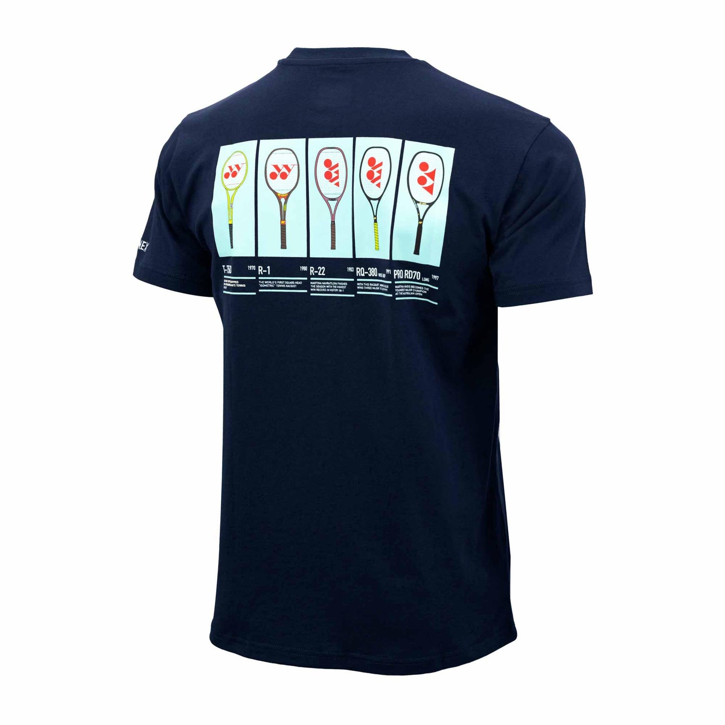 YONEX UNISEX 75TH ANNIVERSARY ROUND NECK T-SHIRT # 16559AEX