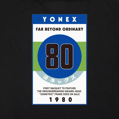 YONEX UNISEX 75TH ANNIVERSARY ROUND NECK T-SHIRT # 16561AEX