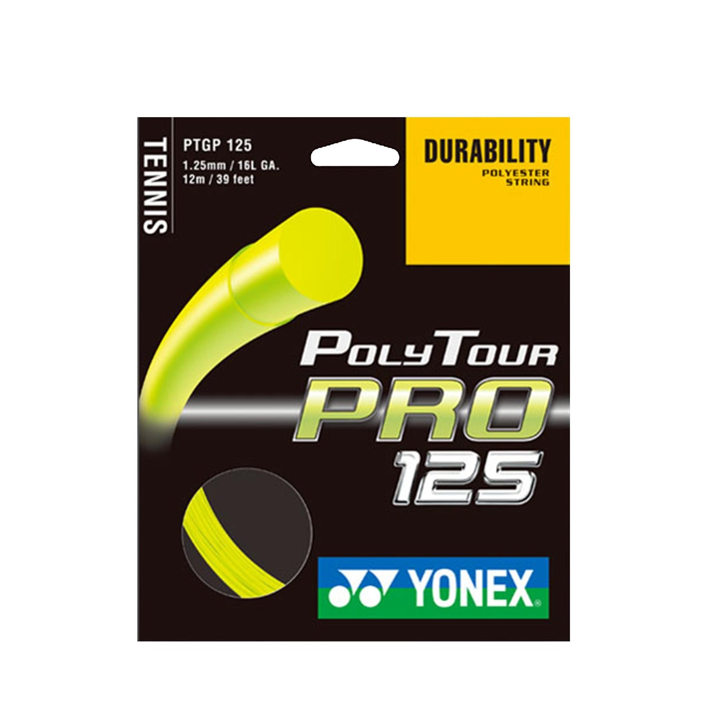 YONEX TENNIS STRING #PTGP125 BLUE