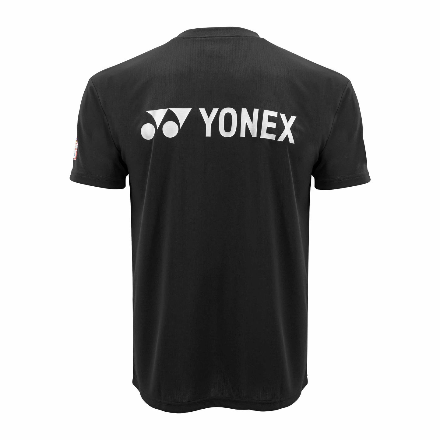YONEX MEN'S BWF WC 2021 SOUVENIR TSHIRT # YOB21160EX BLACK L