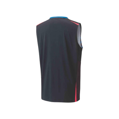 YONEX BADMINTON MENS SLEEVELESS SHIRT # 10398EX BLACK 2XL