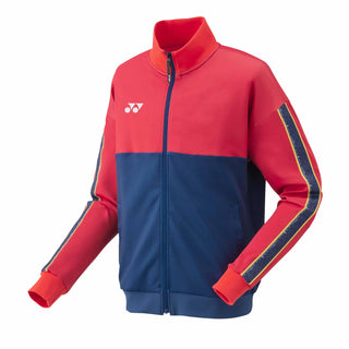 YONEX MEN'S WARM-UP JACKET # 51043EX RUBY RED L
