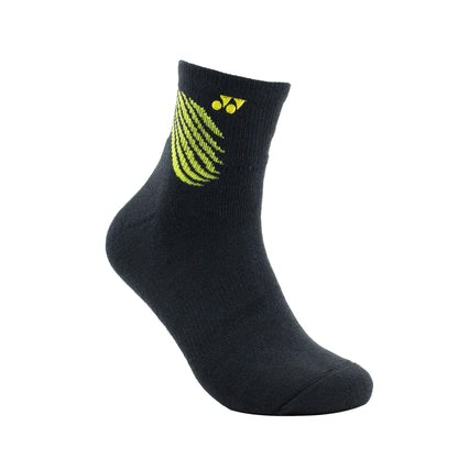 YONEX MEN'S SOCKS # SSLE 1001S-S DARK GRAY/GREEN