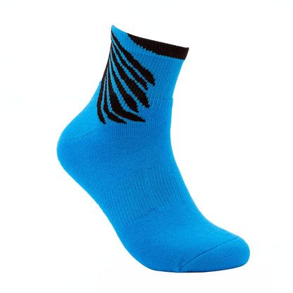 YONEX MEN'S SOCKS # SSLE 1003S-S BLUE/BLACK