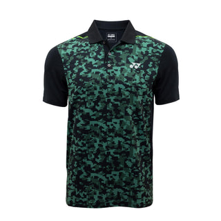 YONEX JUNIOR POLO T-SHIRT # PJ-G017-1719-32B-19-S JET BLACK/