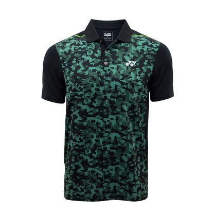 YONEX JUNIOR POLO T-SHIRT # PJ-G017-1719-32B-19-S JET BLACK/