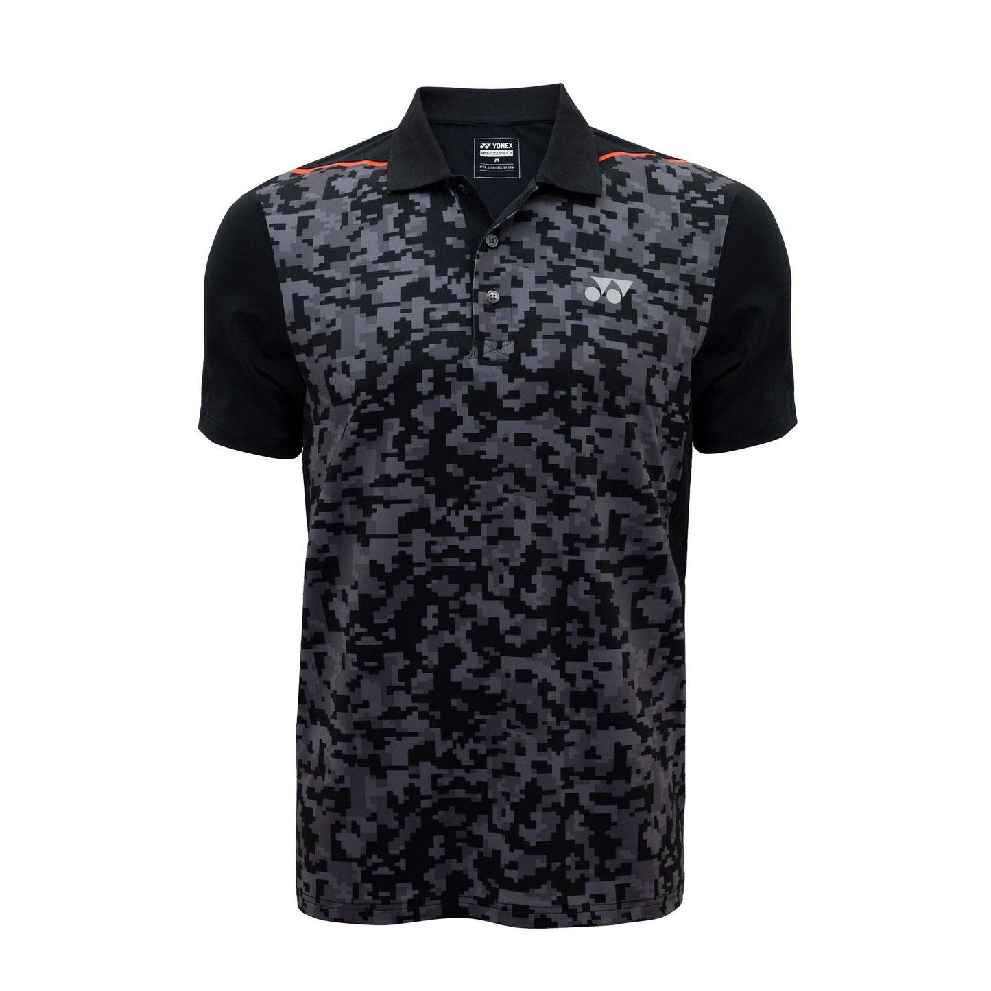 YONEX JUNIOR POLO T-SHIRT # PJ-G017-1719-32B-19-S JET BLACK/