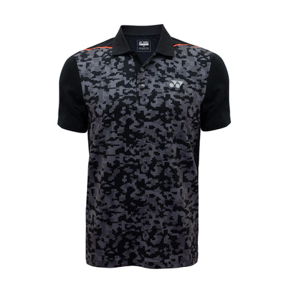 YONEX JUNIOR POLO T-SHIRT # PJ-G017-1719-32B-19-S JET BLACK/