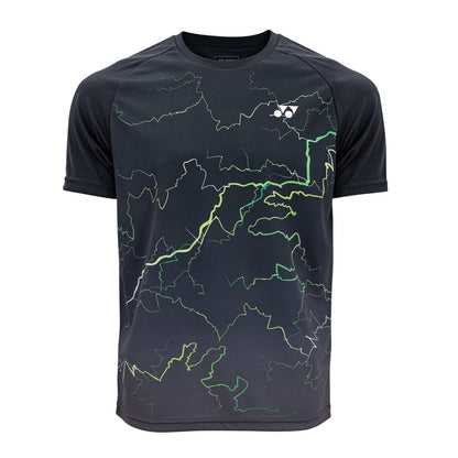 YONEX MEN'S ROUND NECK T-SHIRT # RM-X005-1614-178P-19-S JET