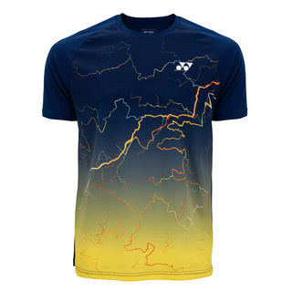 YONEX MEN'S ROUND NECK T-SHIRT # RM-X005-1614-178P-19-S JET