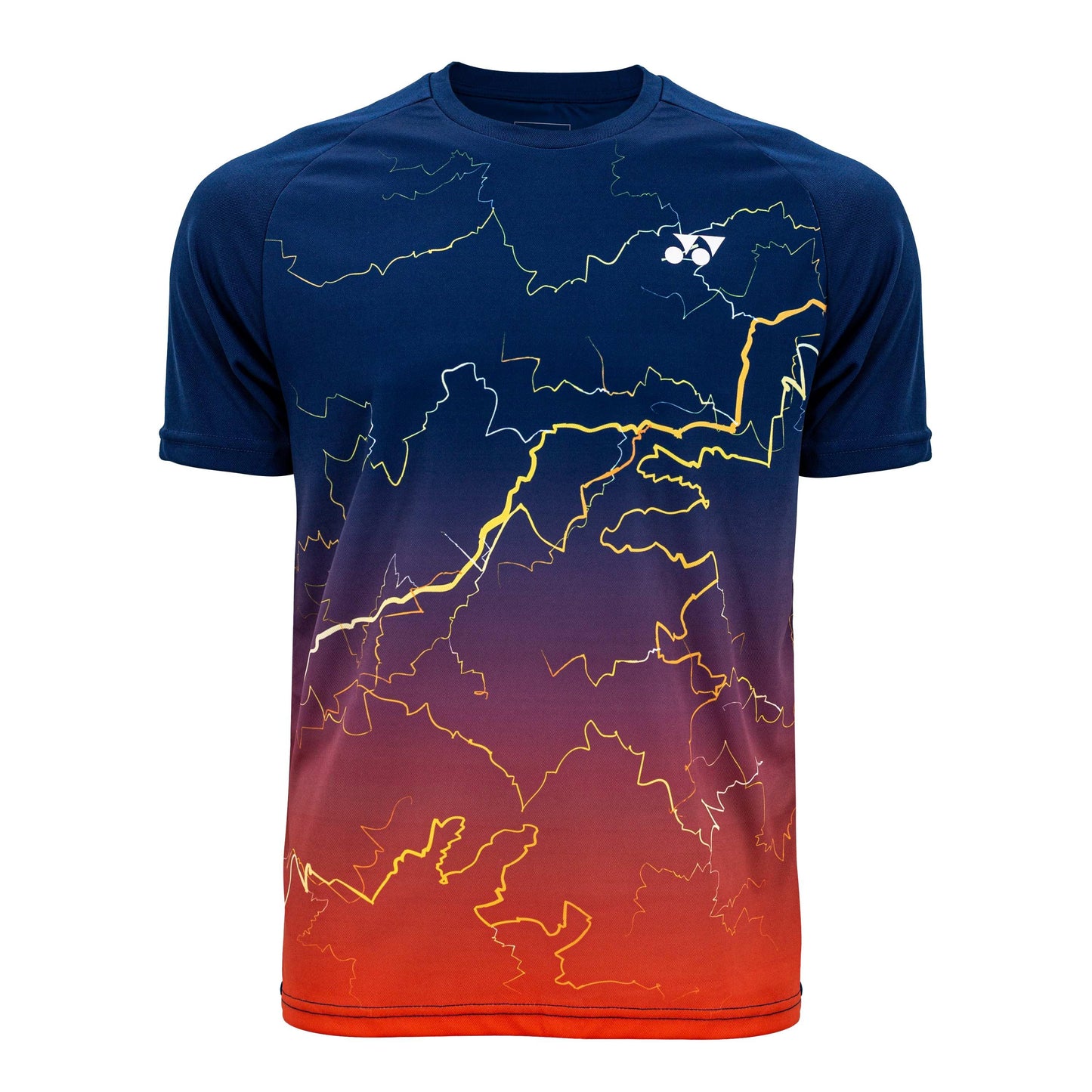 YONEX MEN'S ROUND NECK T-SHIRT # RM-X005-1614-178P-19-S JET