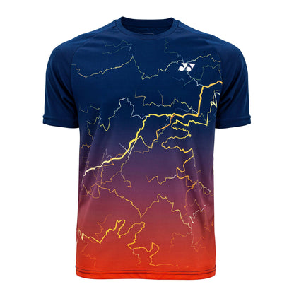 YONEX MEN'S ROUND NECK T-SHIRT # RM-X005-1614-178P-19-S JET