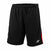 JET BLACK/FIERY RED/WHITE / L