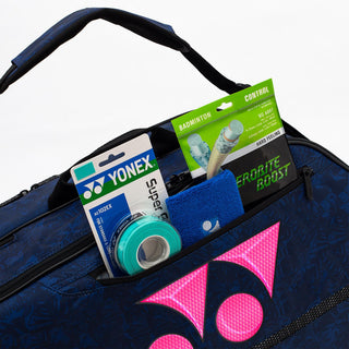 YONEX TEAM RACQUET BAG (6PCS) # BA42126EX BLACK/SILVER ZZZZ