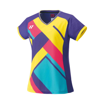 YONEX BADMINTON WOMENS CREW NECK SHIRT # 20596EX DENIM NAVY