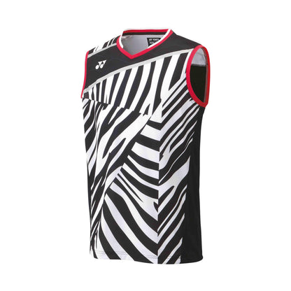 YONEX BADMINTON MENS SLEEVELESS SHIRT # 10397EX BLACK 2XL