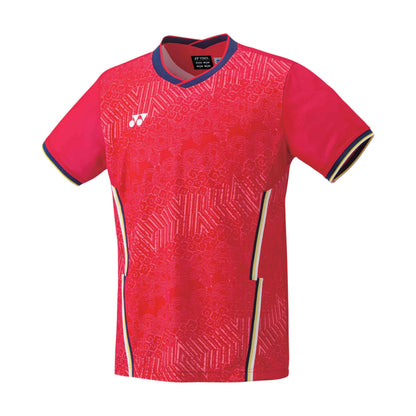 YONEX MEN'S CREW NECK SHIRT # 10486EX LIGHT YELLOW 3XL