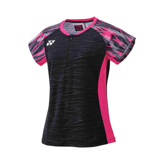 YONEX WOMEN'S CREW NECK SHIRT #20636EX BLACK 2XL
