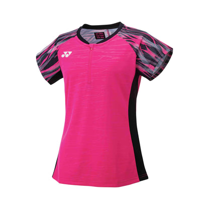 YONEX WOMEN'S CREW NECK SHIRT #20636EX BLACK 2XL