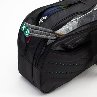 YONEX TOURNAMENT BAG# 3D-Q014-2231-T01-S BLACK / CERAMIC ZZZ