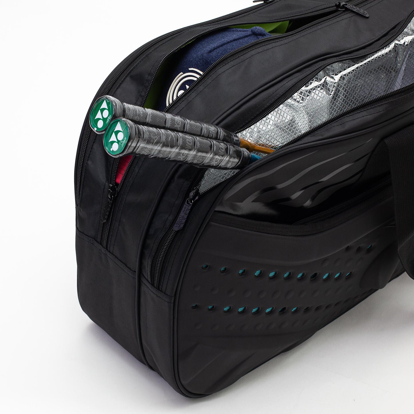 YONEX TOURNAMENT BAG# 3D-Q014-2231-T01-S BLACK / CERAMIC ZZZ