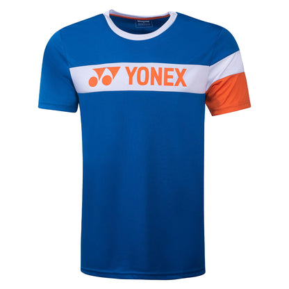 YONEX MEN'S ROUND NECK T-SHIRT # RM-S092-1535B-CW4-22-S IMPE