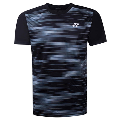 YONEX MEN'S ROUND NECK T-SHIRT # RM-S092-1611-CW4-22-S JET B