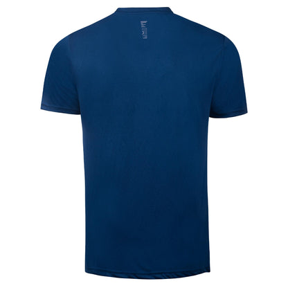 YONEX MEN'S ROUND NECK T-SHIRT # RM-S092-1611-CW4-22-S JET B