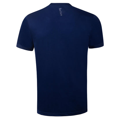 YONEX MEN'S ROUND NECK T-SHIRT # RM-S092-1611-CW4-22-S JET B