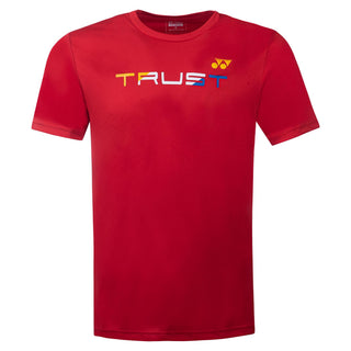 YONEX MEN'S ROUND NECK T-SHIRT # RM-S092-1872-CW4-22-S DIVA