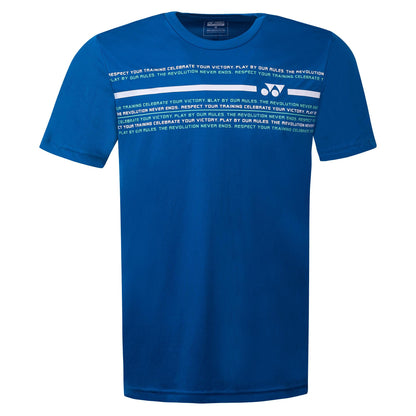 YONEX MEN'S ROUND NECK T-SHIRT # RM-S092-1873-CW4-22-S HIGH