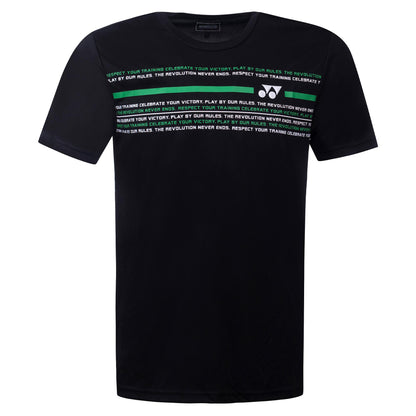 YONEX MEN'S ROUND NECK T-SHIRT # RM-S092-1873-CW4-22-S HIGH