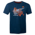 YONEX MEN'S ROUND NECK T-SHIRT # RM-S092-1874-CW4-22-S IMPER