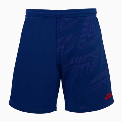 YONEX MEN'S SHORTS # SM-QO17-2061-CW4-22-S JET BLACK/STEEL G