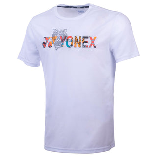 YONEX MEN ROUND NECK T-SHIRT # RM-S092-1859-L22-S BUTTERCUP
