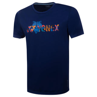YONEX MEN ROUND NECK T-SHIRT # RM-S092-1859-L22-S BUTTERCUP
