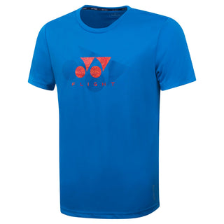 YONEX MEN ROUND NECK T-SHIRT # RM-S092-1860-L22-S BUTTERCUP