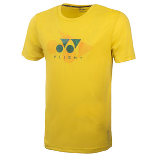 YONEX JUNIOR ROUND NECK T-SHIRT # RJ-S092-1860-L22-S BUTTERC