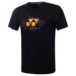 YONEX MEN ROUND NECK T-SHIRT # RM-S092-1860-L22-S BUTTERCUP