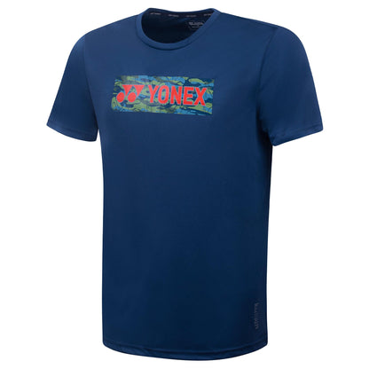 YONEX MEN ROUND NECK T-SHIRT # RM-S092-1864-L22-S BUTTERCUP