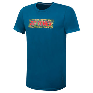 YONEX MEN ROUND NECK T-SHIRT # RM-S092-1864-L22-S BUTTERCUP