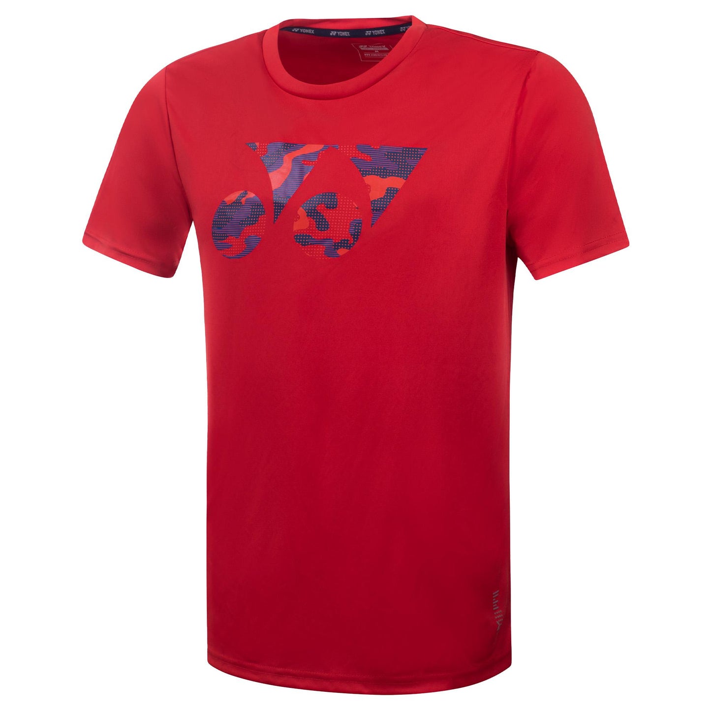 YONEX MEN ROUND NECK T-SHIRT # RM-S092-1867-L22-S BUTTERCUP